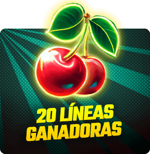 Disfruta de partidas de 20 Líneas Ganadoras en Solcasino.es.