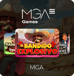 Disfruta de partidas de MGA Games en Solcasino.es.
