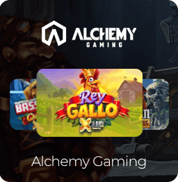 Disfruta de partidas de Alchemy Gaming en Solcasino.es.