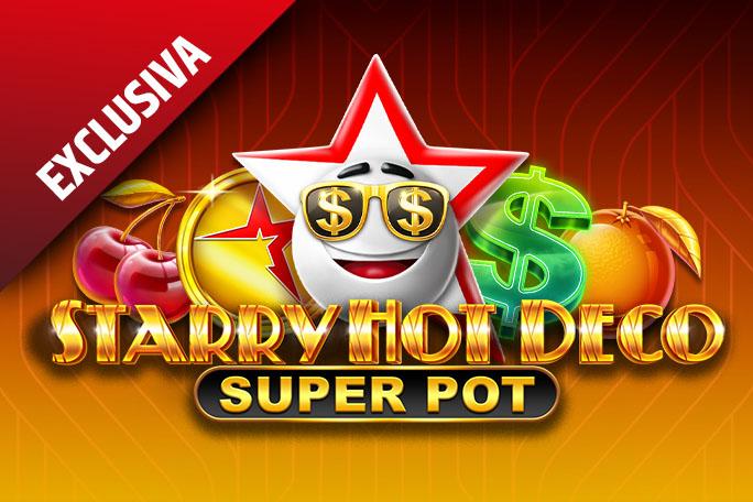 Juega a Starry Hot Deco Super Pot en el casino en línea de Solcasino.es
